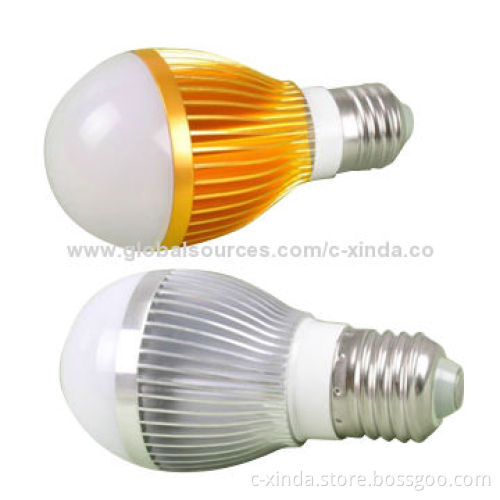 5W LED Bulb, 475Lm Output, Life Span 50,000 Hours, Input Voltages 85 to 264V AC
